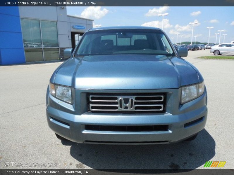 Steel Blue Metallic / Gray 2006 Honda Ridgeline RTL