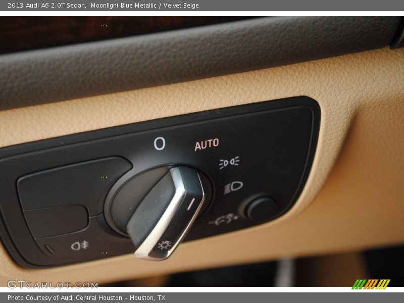 Moonlight Blue Metallic / Velvet Beige 2013 Audi A6 2.0T Sedan