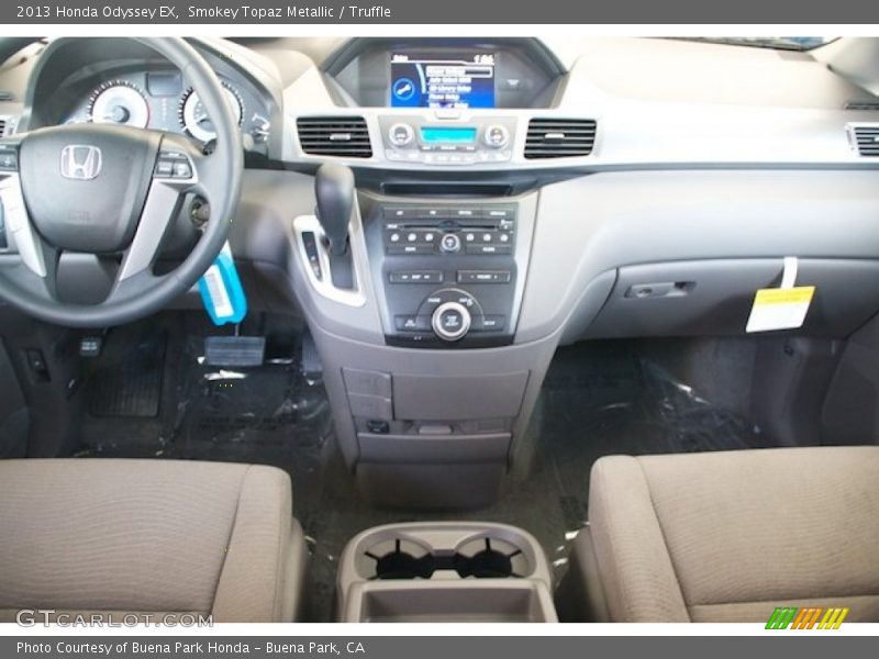 Smokey Topaz Metallic / Truffle 2013 Honda Odyssey EX