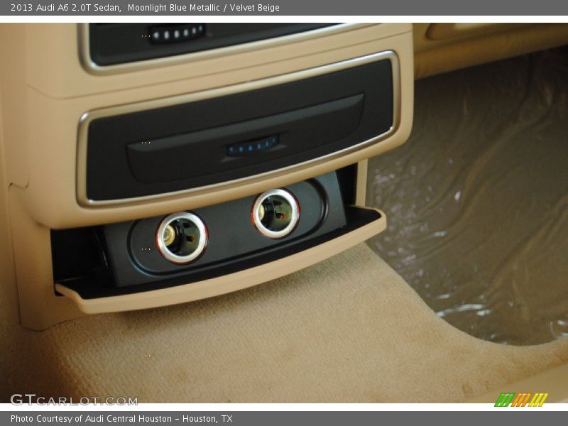 Moonlight Blue Metallic / Velvet Beige 2013 Audi A6 2.0T Sedan