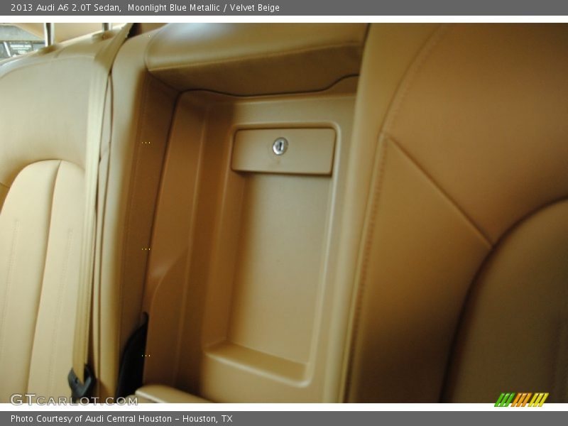 Moonlight Blue Metallic / Velvet Beige 2013 Audi A6 2.0T Sedan