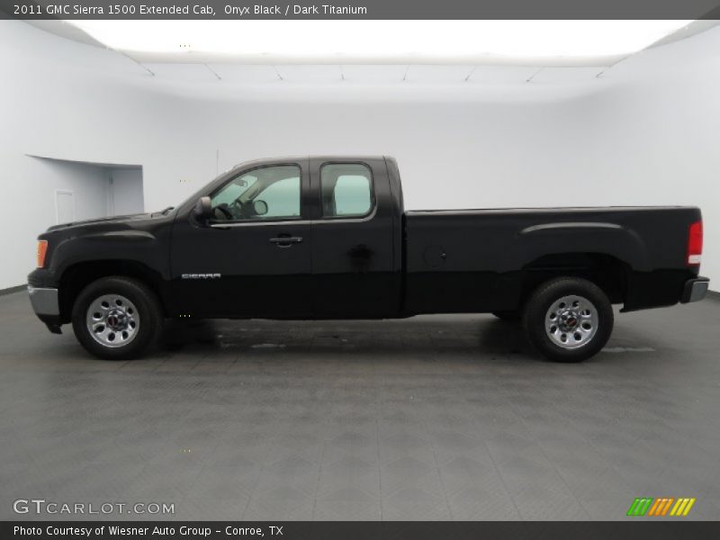 Onyx Black / Dark Titanium 2011 GMC Sierra 1500 Extended Cab