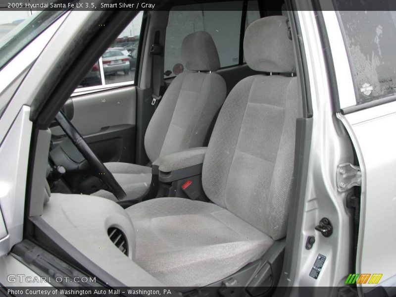 Smart Silver / Gray 2005 Hyundai Santa Fe LX 3.5
