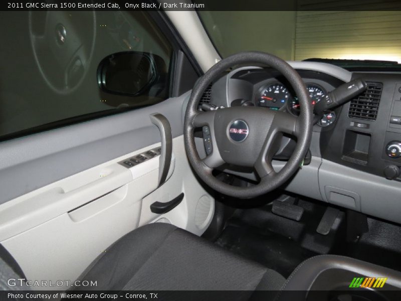 Onyx Black / Dark Titanium 2011 GMC Sierra 1500 Extended Cab