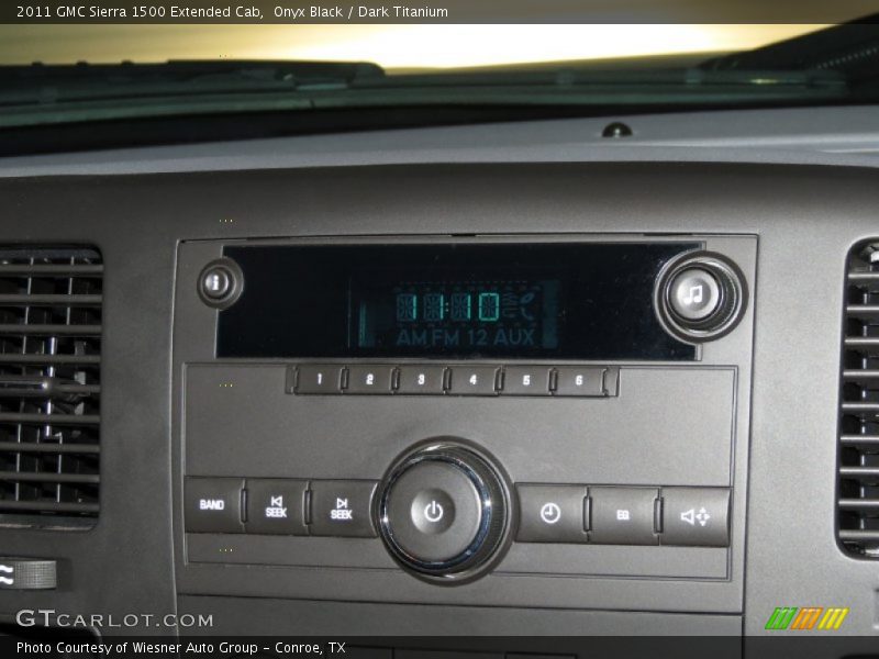 Audio System of 2011 Sierra 1500 Extended Cab