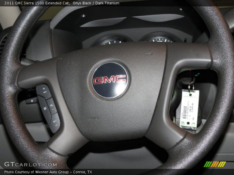  2011 Sierra 1500 Extended Cab Steering Wheel