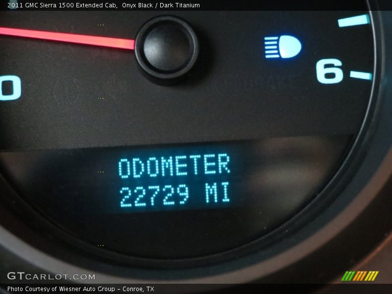 Onyx Black / Dark Titanium 2011 GMC Sierra 1500 Extended Cab