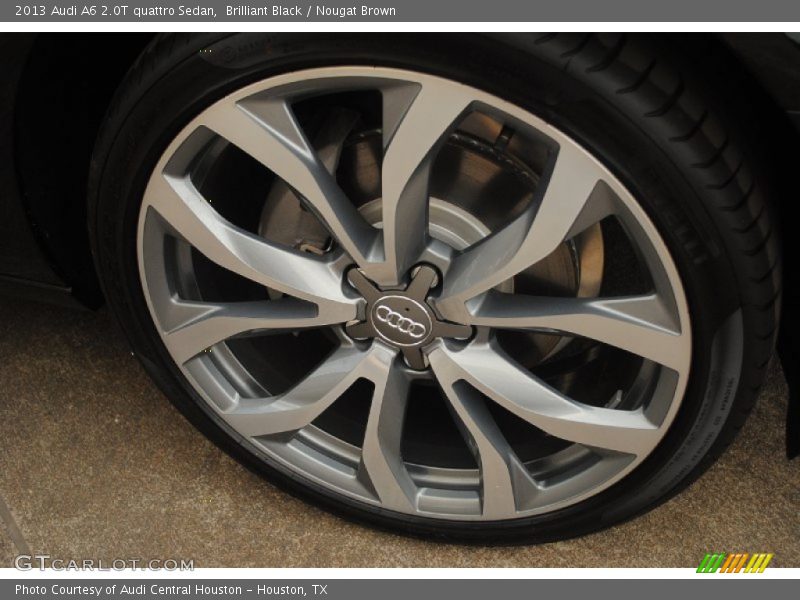 Brilliant Black / Nougat Brown 2013 Audi A6 2.0T quattro Sedan