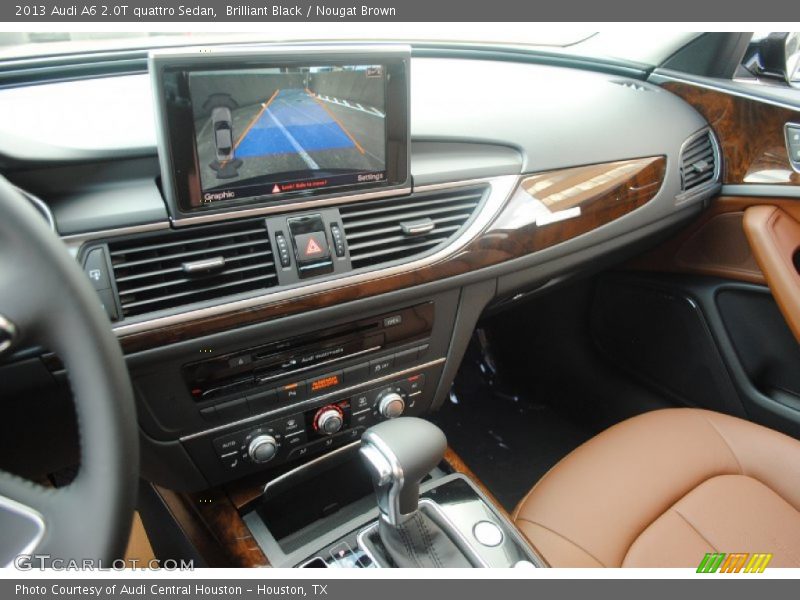 Brilliant Black / Nougat Brown 2013 Audi A6 2.0T quattro Sedan