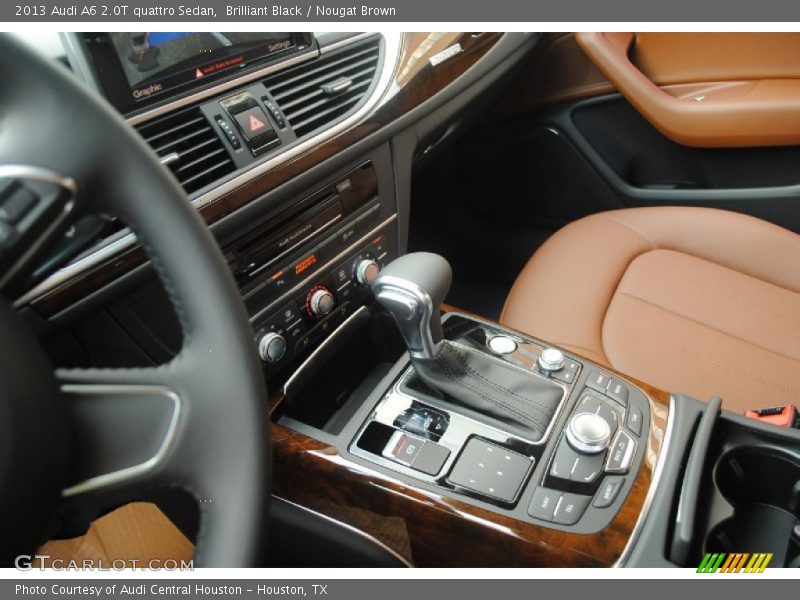 Brilliant Black / Nougat Brown 2013 Audi A6 2.0T quattro Sedan