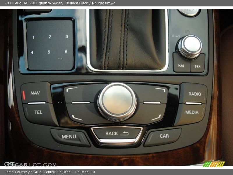 Brilliant Black / Nougat Brown 2013 Audi A6 2.0T quattro Sedan