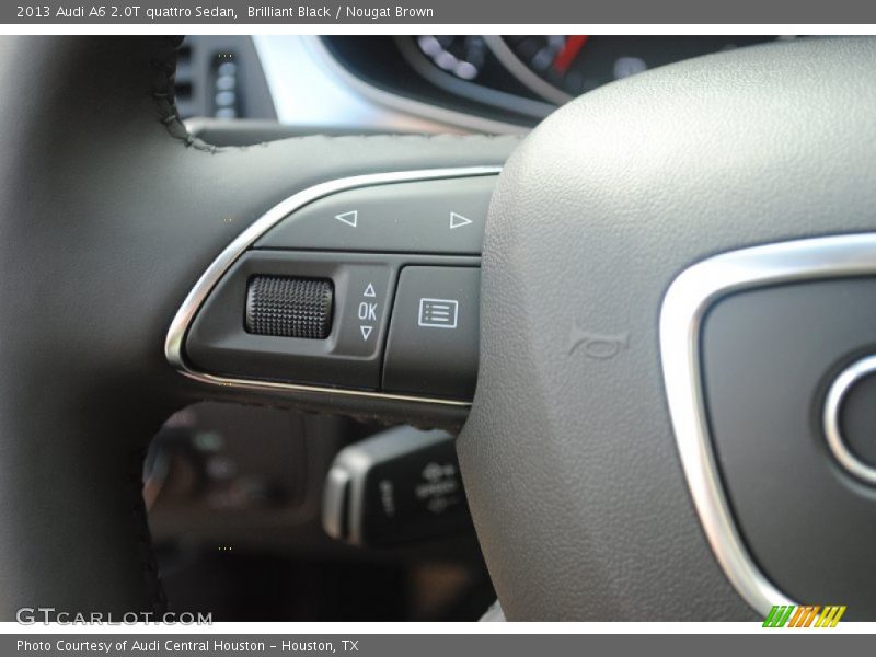 Brilliant Black / Nougat Brown 2013 Audi A6 2.0T quattro Sedan