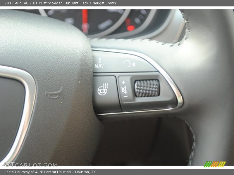 Brilliant Black / Nougat Brown 2013 Audi A6 2.0T quattro Sedan