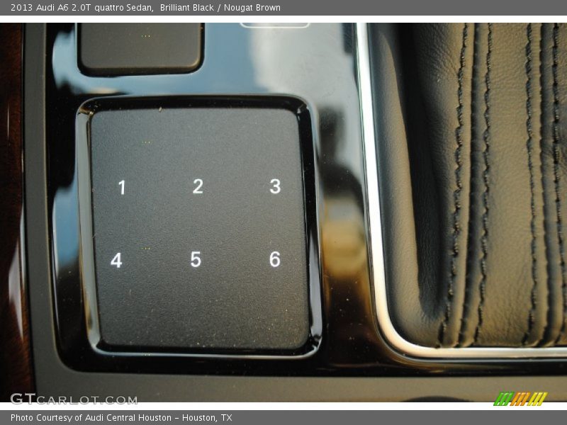 Brilliant Black / Nougat Brown 2013 Audi A6 2.0T quattro Sedan