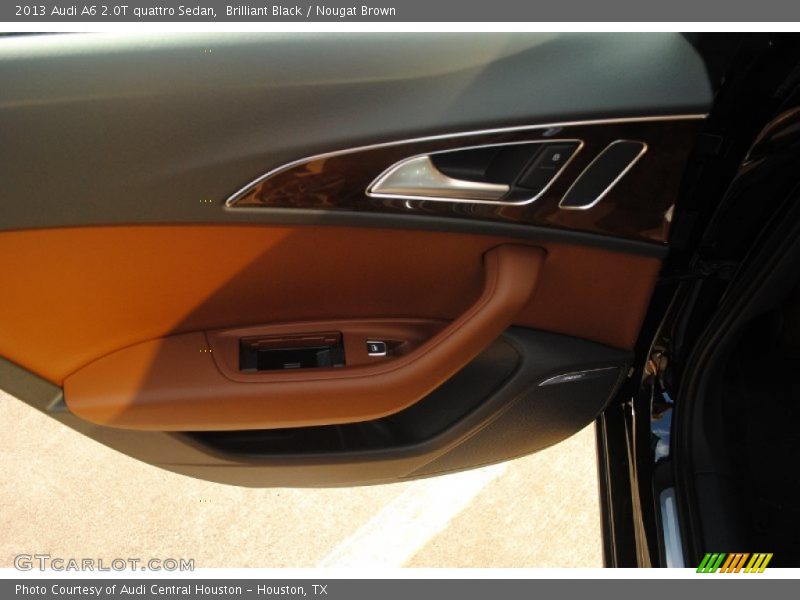 Brilliant Black / Nougat Brown 2013 Audi A6 2.0T quattro Sedan