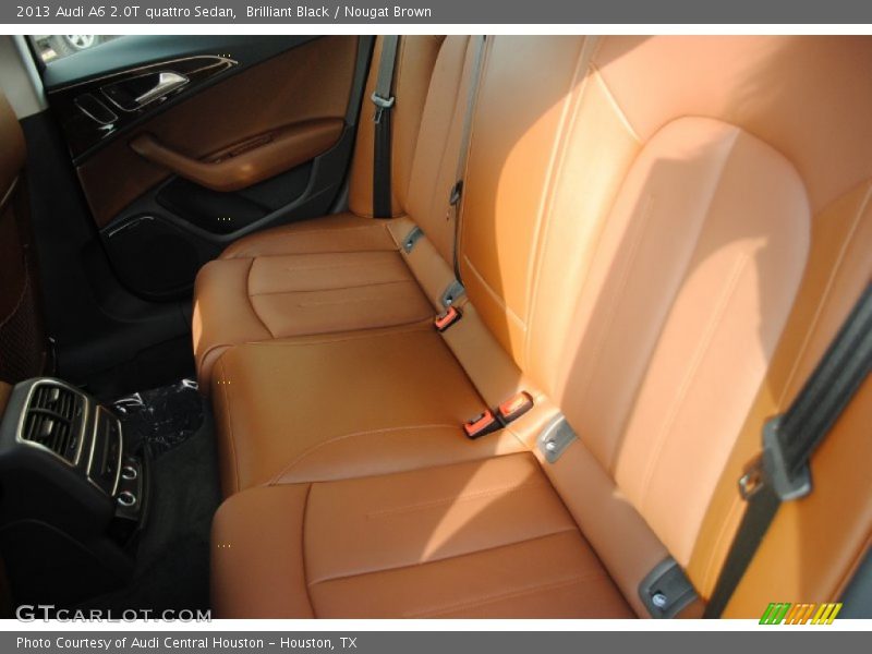 Brilliant Black / Nougat Brown 2013 Audi A6 2.0T quattro Sedan