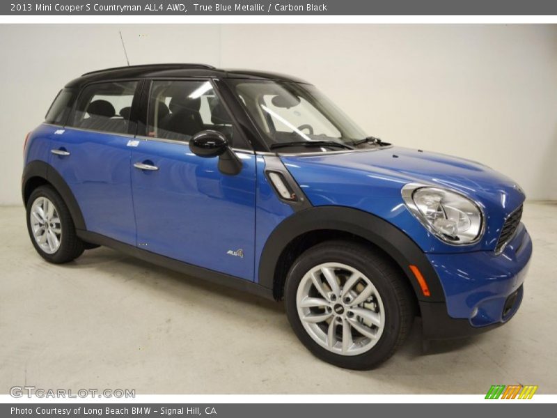 True Blue Metallic / Carbon Black 2013 Mini Cooper S Countryman ALL4 AWD