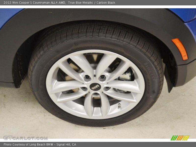 True Blue Metallic / Carbon Black 2013 Mini Cooper S Countryman ALL4 AWD