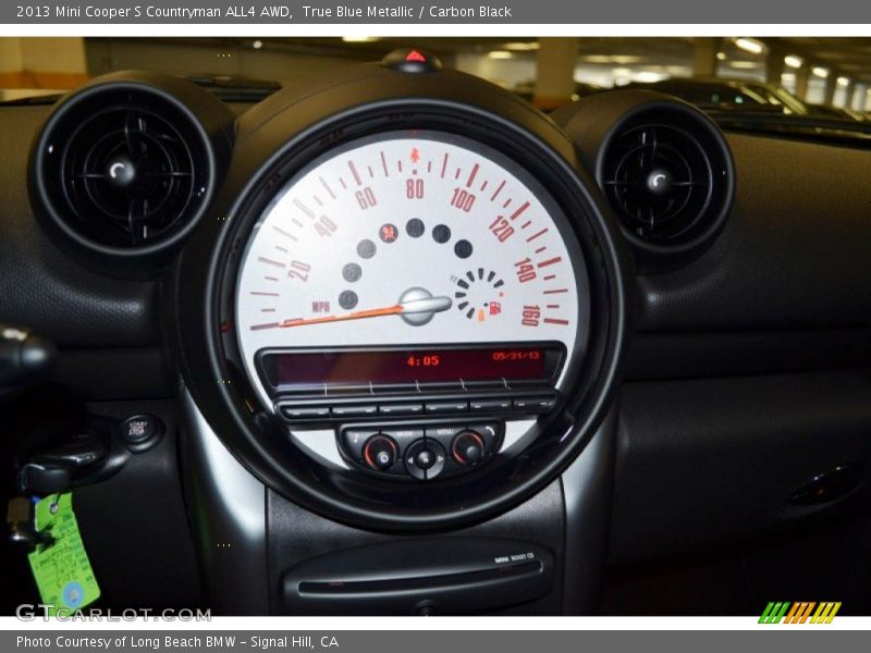 True Blue Metallic / Carbon Black 2013 Mini Cooper S Countryman ALL4 AWD