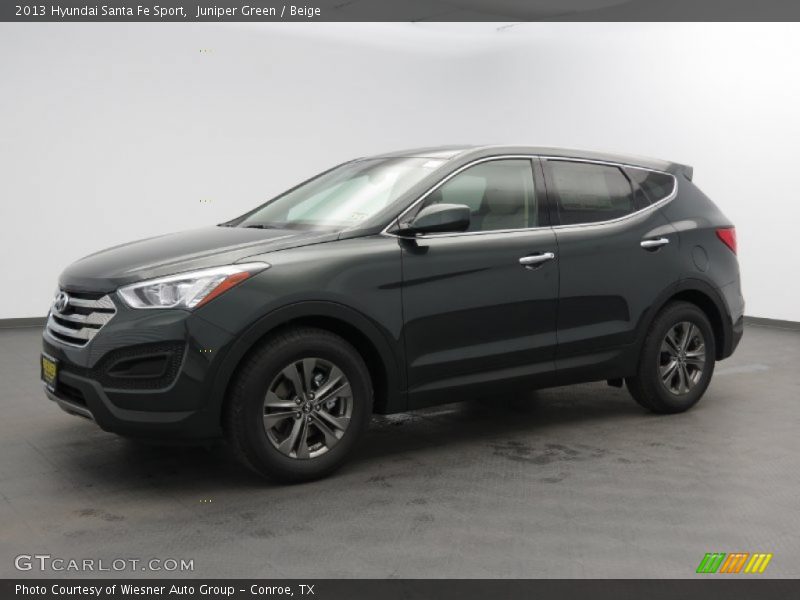 Juniper Green / Beige 2013 Hyundai Santa Fe Sport
