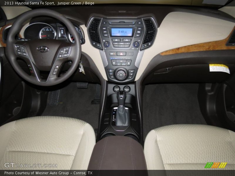 Juniper Green / Beige 2013 Hyundai Santa Fe Sport