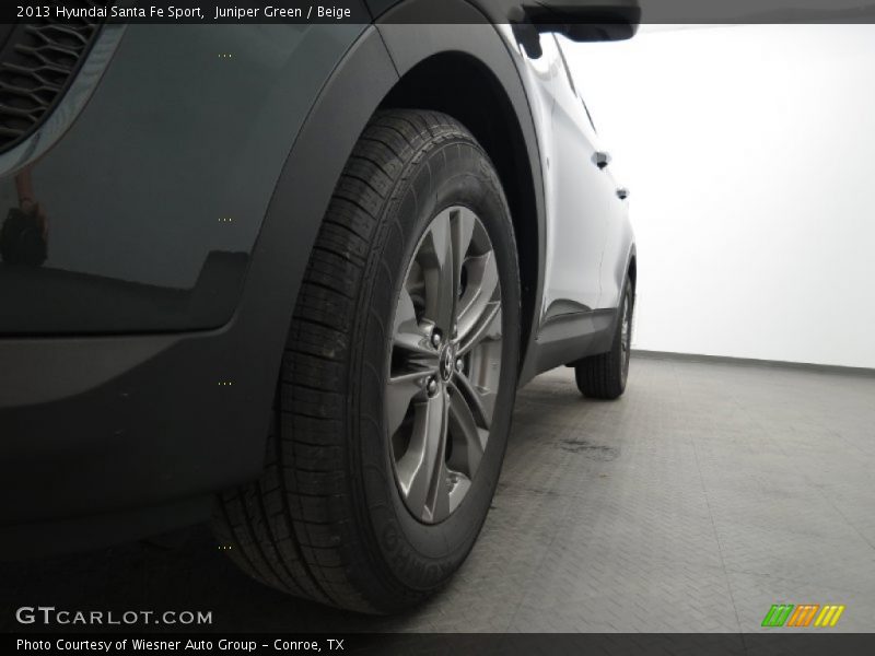 Juniper Green / Beige 2013 Hyundai Santa Fe Sport