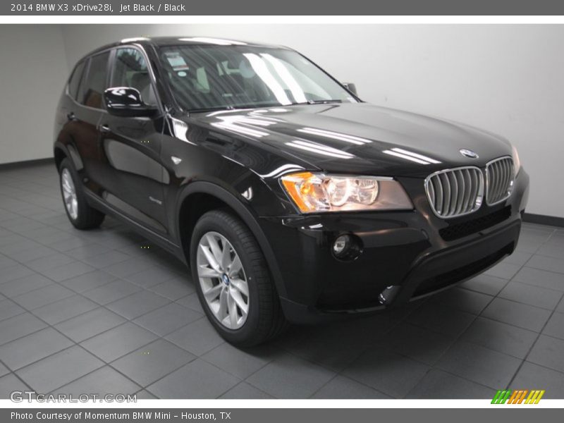 Jet Black / Black 2014 BMW X3 xDrive28i