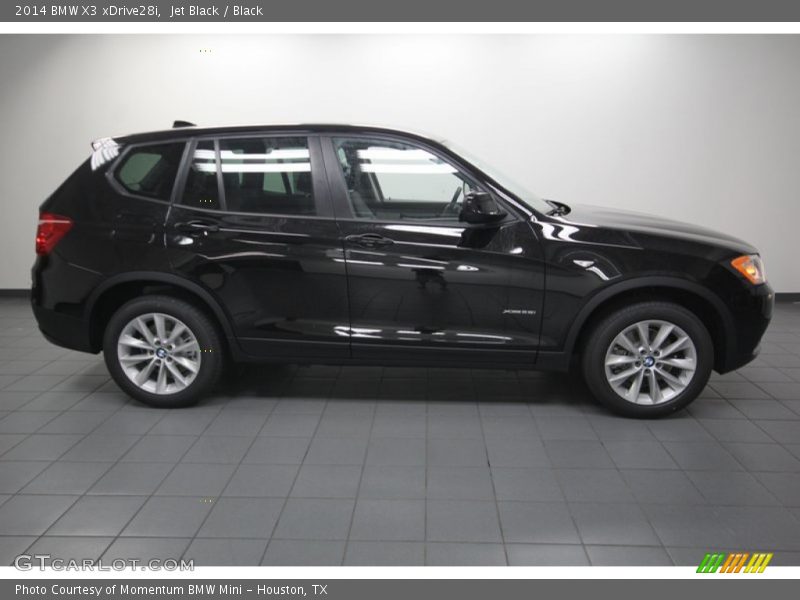 Jet Black / Black 2014 BMW X3 xDrive28i