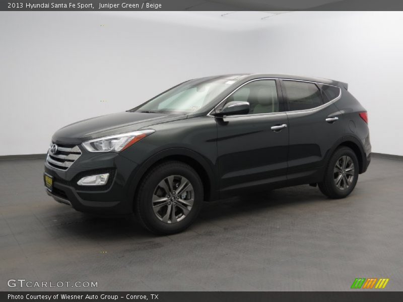 Juniper Green / Beige 2013 Hyundai Santa Fe Sport
