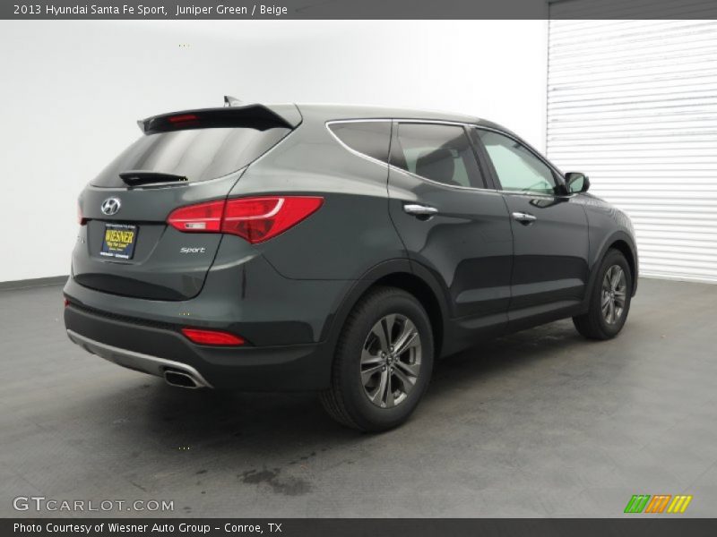 Juniper Green / Beige 2013 Hyundai Santa Fe Sport