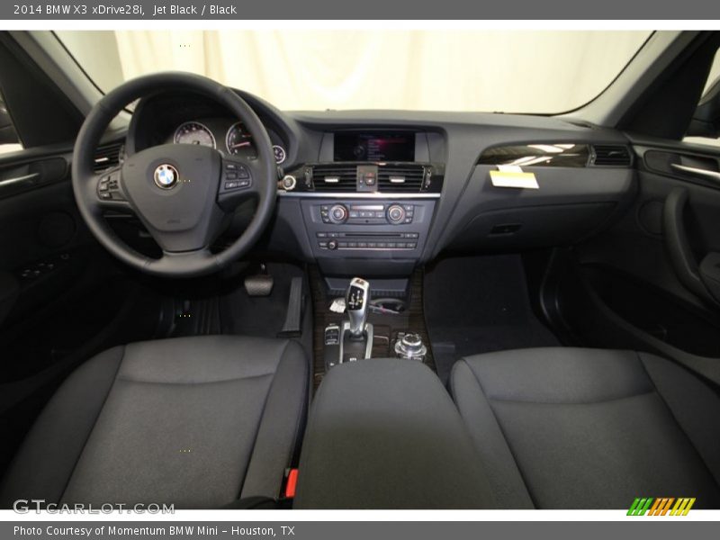 Jet Black / Black 2014 BMW X3 xDrive28i
