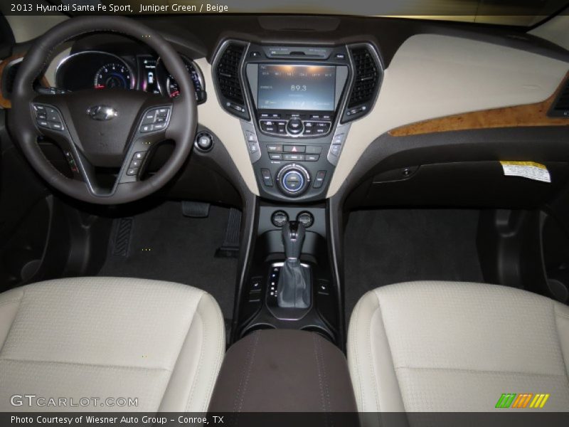 Juniper Green / Beige 2013 Hyundai Santa Fe Sport