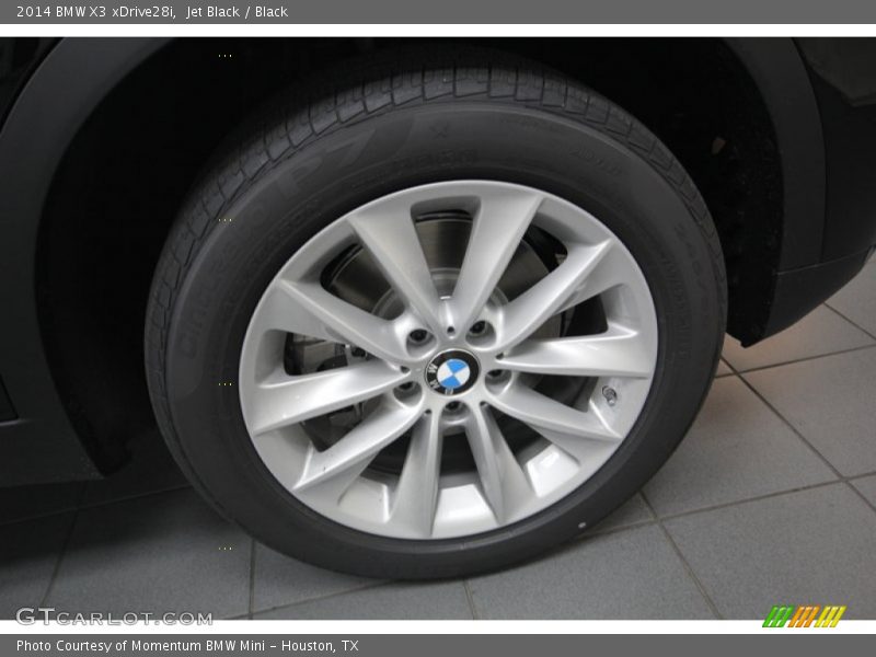 Jet Black / Black 2014 BMW X3 xDrive28i