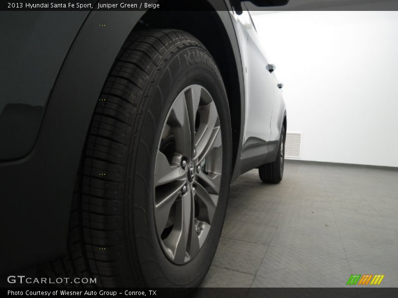 Juniper Green / Beige 2013 Hyundai Santa Fe Sport