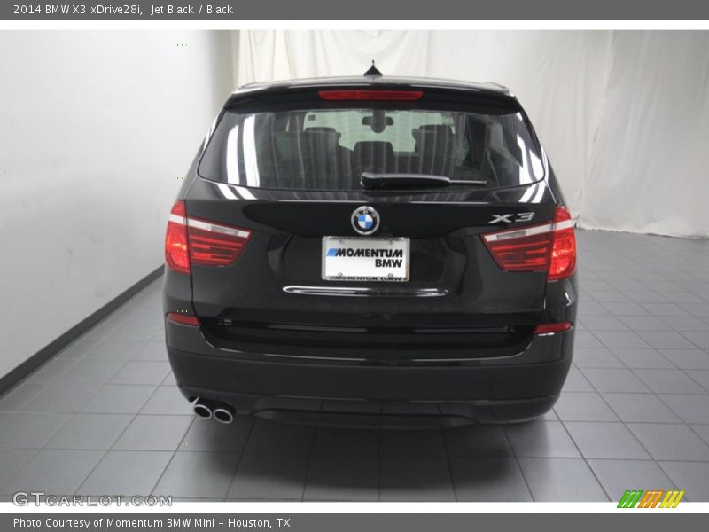 Jet Black / Black 2014 BMW X3 xDrive28i