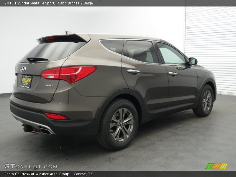 Cabo Bronze / Beige 2013 Hyundai Santa Fe Sport
