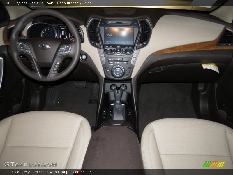 Cabo Bronze / Beige 2013 Hyundai Santa Fe Sport