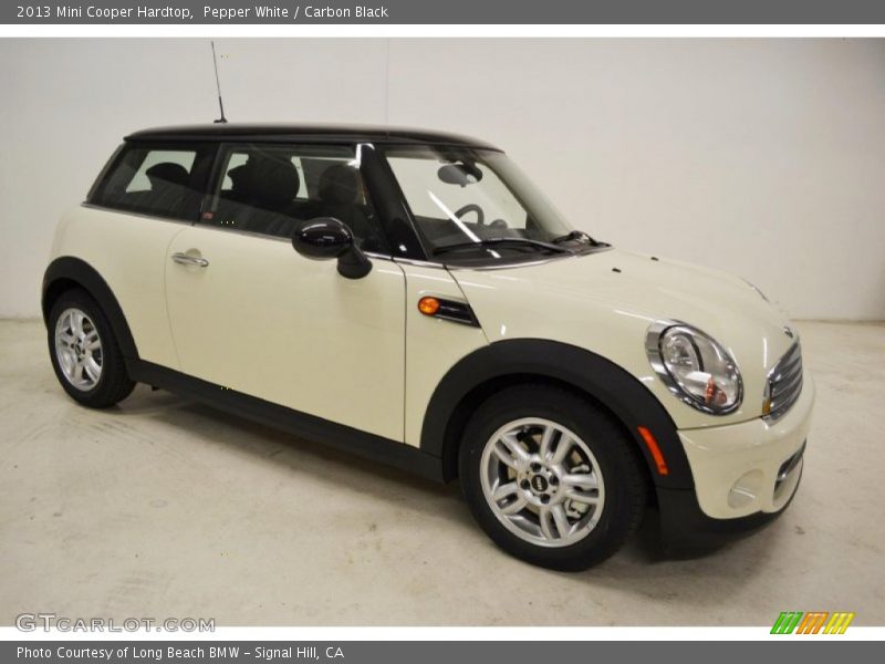 Pepper White / Carbon Black 2013 Mini Cooper Hardtop