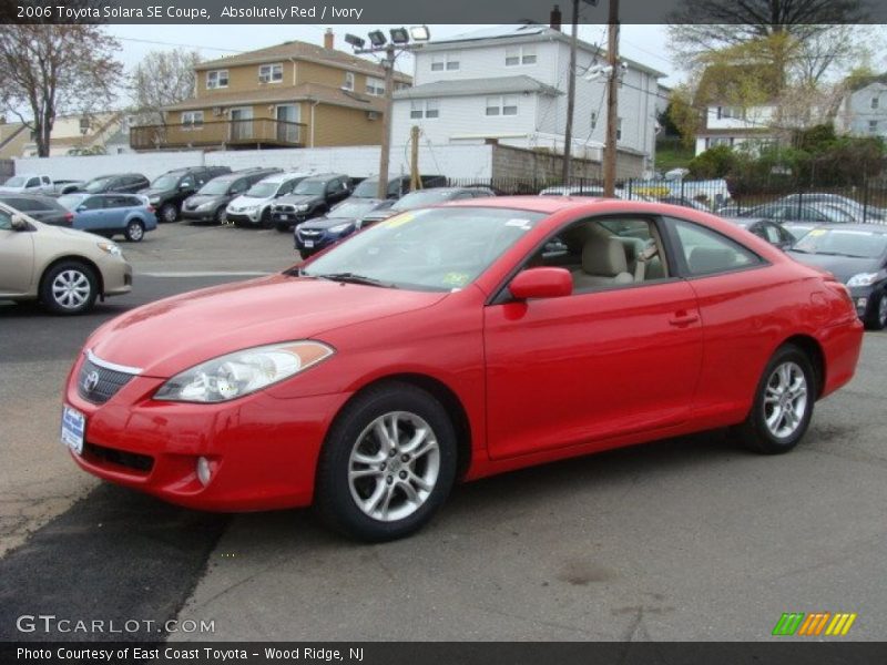 Absolutely Red / Ivory 2006 Toyota Solara SE Coupe