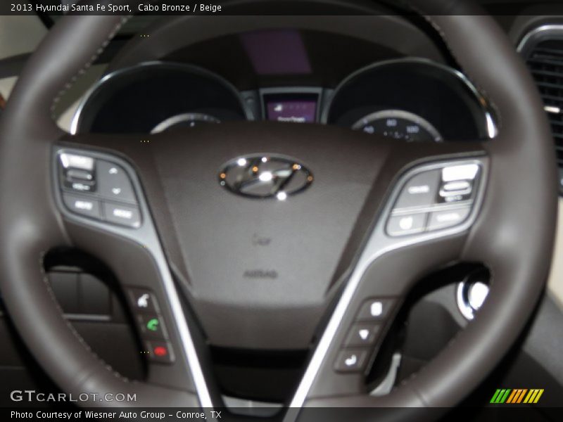 Cabo Bronze / Beige 2013 Hyundai Santa Fe Sport