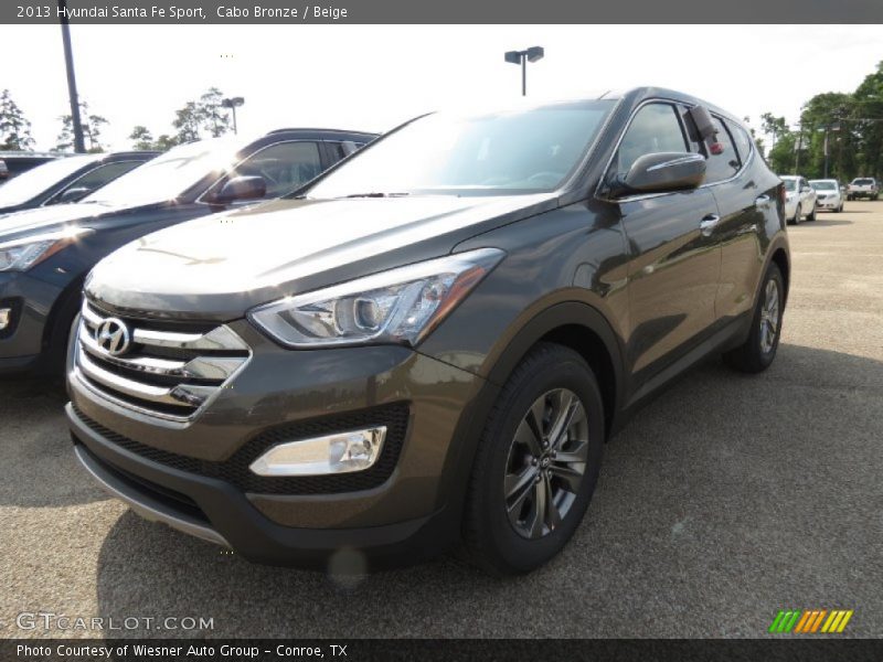 Cabo Bronze / Beige 2013 Hyundai Santa Fe Sport