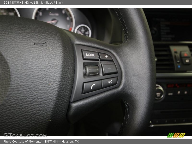 Jet Black / Black 2014 BMW X3 xDrive28i