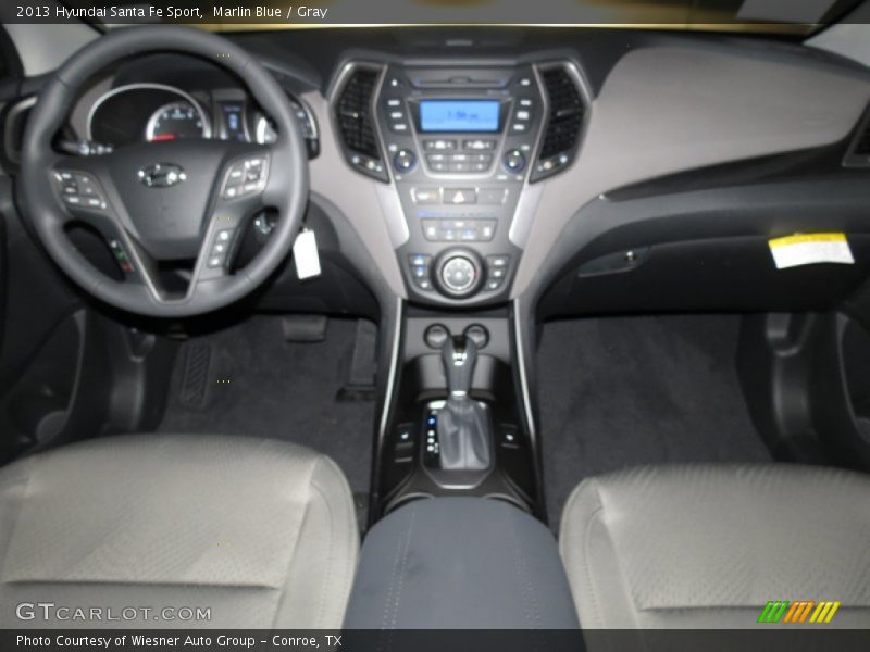 Marlin Blue / Gray 2013 Hyundai Santa Fe Sport