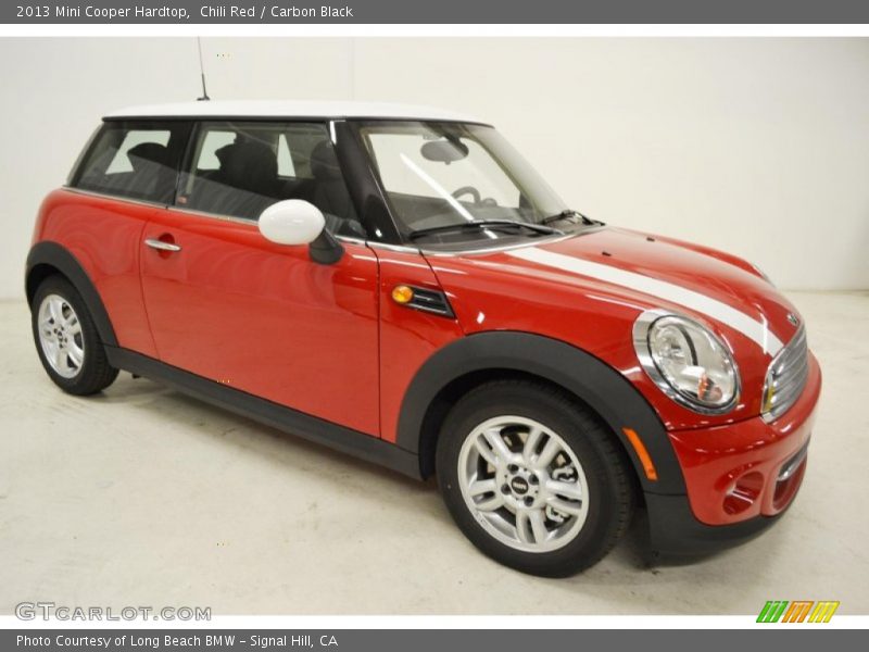 Chili Red / Carbon Black 2013 Mini Cooper Hardtop