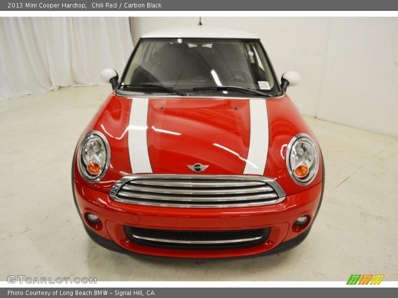 Chili Red / Carbon Black 2013 Mini Cooper Hardtop