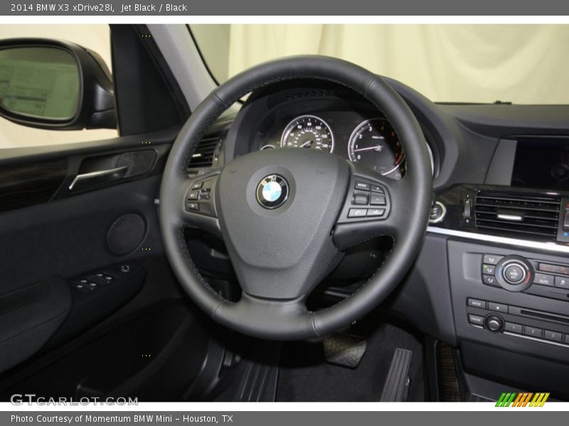 Jet Black / Black 2014 BMW X3 xDrive28i