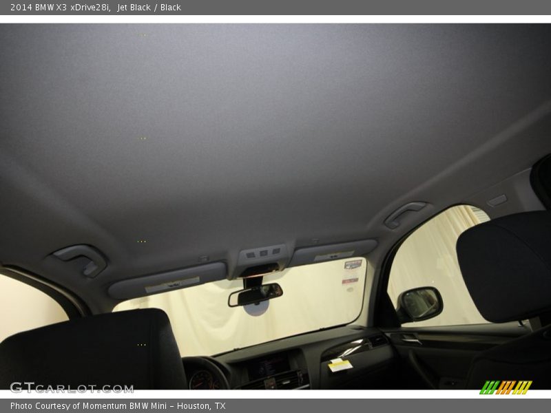 Jet Black / Black 2014 BMW X3 xDrive28i