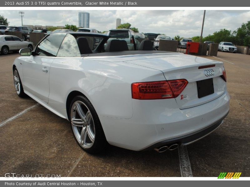 Glacier White Metallic / Black 2013 Audi S5 3.0 TFSI quattro Convertible