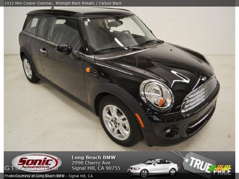 Midnight Black Metallic / Carbon Black 2013 Mini Cooper Clubman