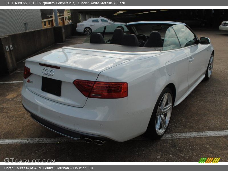 Glacier White Metallic / Black 2013 Audi S5 3.0 TFSI quattro Convertible